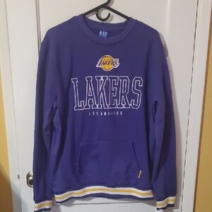Lakers Purple Crewneck Sweater